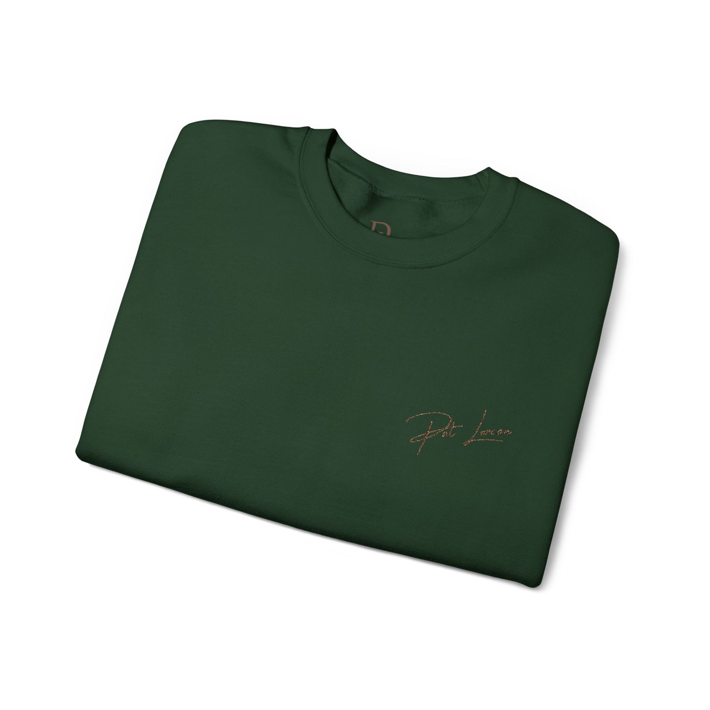 Pat Lorcan's Embroidered Luxury Crewneck Sweatshirt
