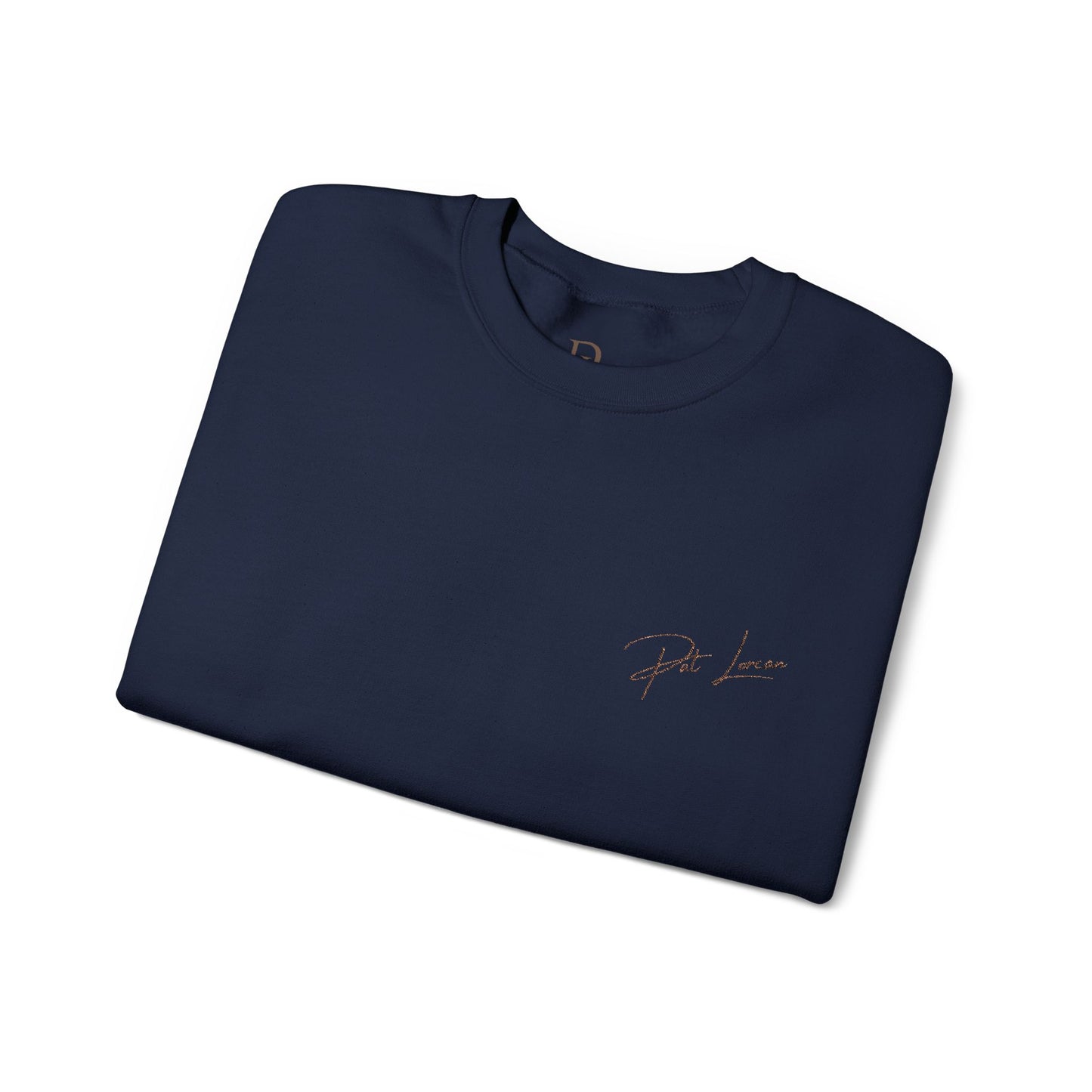 Pat Lorcan's Embroidered Luxury Crewneck Sweatshirt